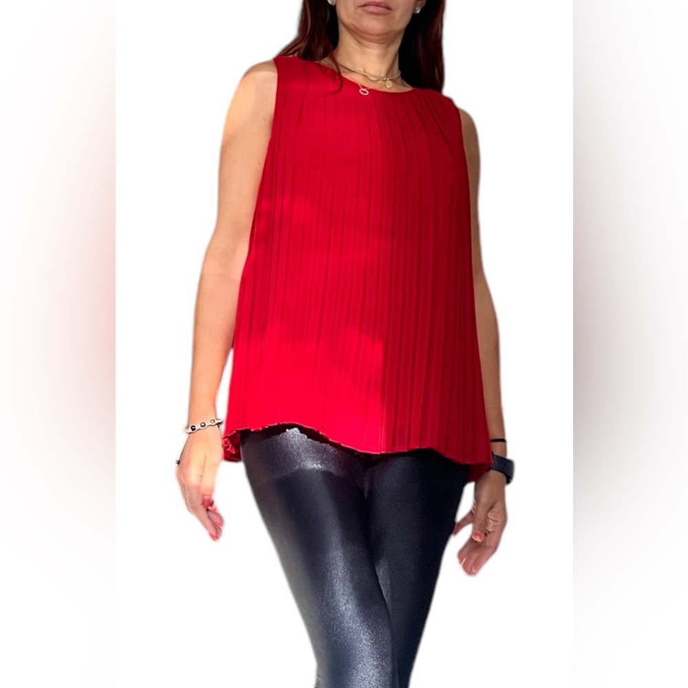 Woman red blouse  size S